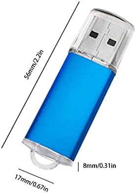 Съединители Флаш-памет 1 GB USB 2.0 Отточна тръба на шарнирна връзка Празен Диск памет Съраунд Флаш Флаш-памети Jump Drive за съхранение на данни, споделяне на файлове, 20 KB - (Цвят: 11JJ400013)
