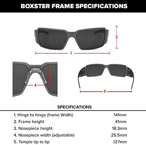 Военни очилата Gatorz Boxster Тактически ръчна изработка - произведен в САЩ