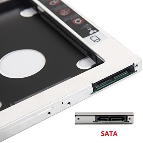 2-аз Рамка на твърдия диск SATA HD HDD SSD Caddy Frame Тава за Acer Aspire E5-521G-5357 E5-491G-78F8