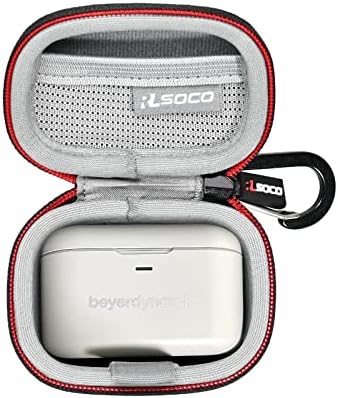 Твърд калъф RLSOCO за слушалки-притурки beyerdynamic Free BYRD True Wireless Bluetooth с активно шумопотискане