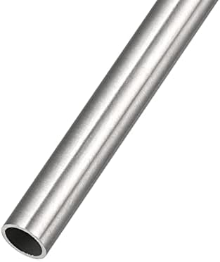 Тръба от неръждаема стомана METALLIXITY 304 (16 mm OD x 0,5 мм T x 300 mm L), Пряка Тръба за декорация на дома, Оборудване