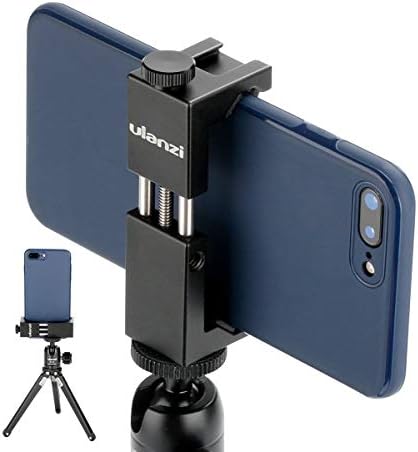 Ulanzi ST-02S Алуминиево закрепване за статив за телефон с прикрепен за студено башмака + Видеоприбор за смартфон ULANZI с дръжки
